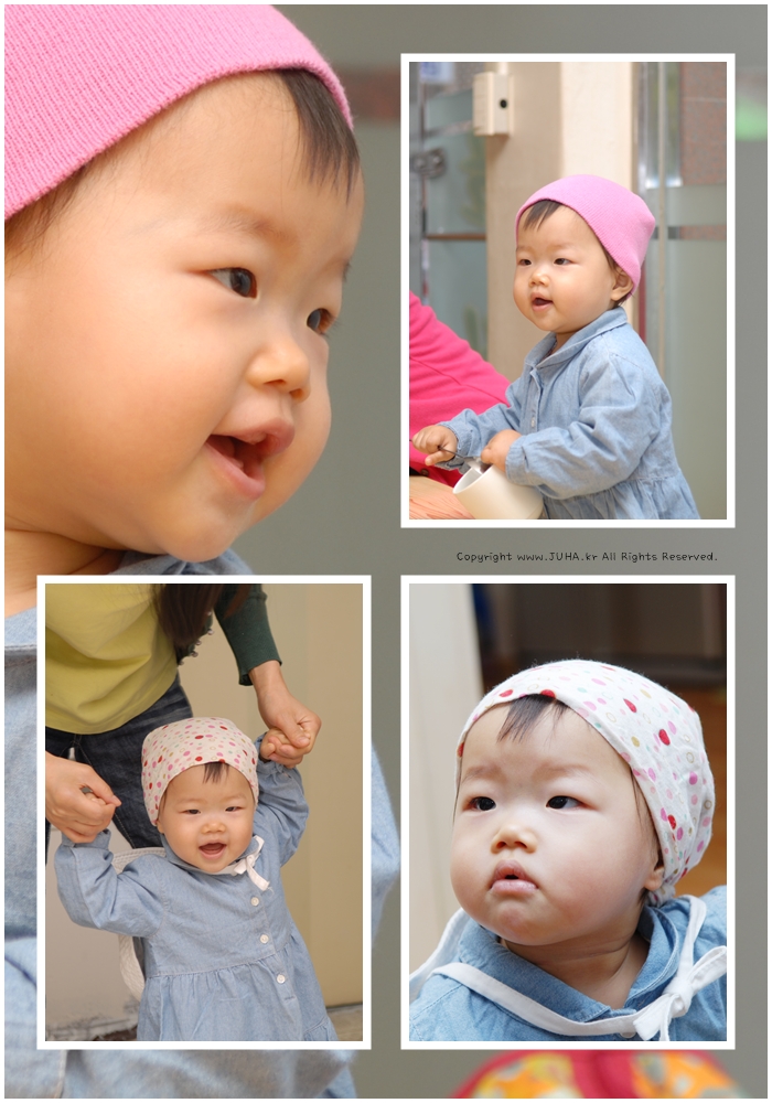 예쁜 주하 예배드리고 왔어요